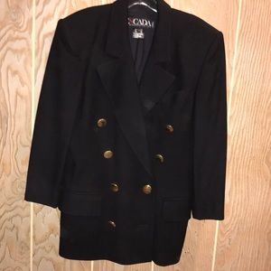 Genuine Escada Wool/Cashmere Blend Blazer